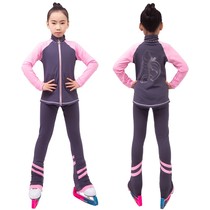 Ice Dance Clear Figure Skating Suit Girl Ice Skating Pants Training Suit Adult Suit All Season Style Plus Suede Warm And Hot Drill