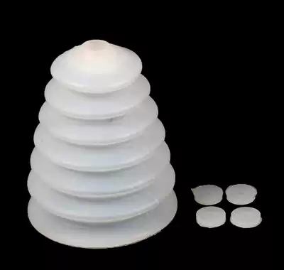 Rotary hammer drill dust cover connected to the gray bowl Electric drill dustproof device Rotary hammer drill accessories Impact drill dust cover connected to the gray dustproof tool