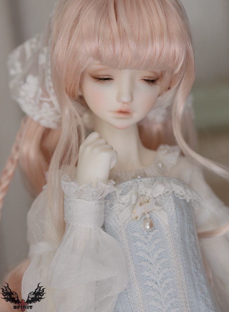Ghost deed human type]1 4BJD doll wig MSD size two colors into JD337 7-8