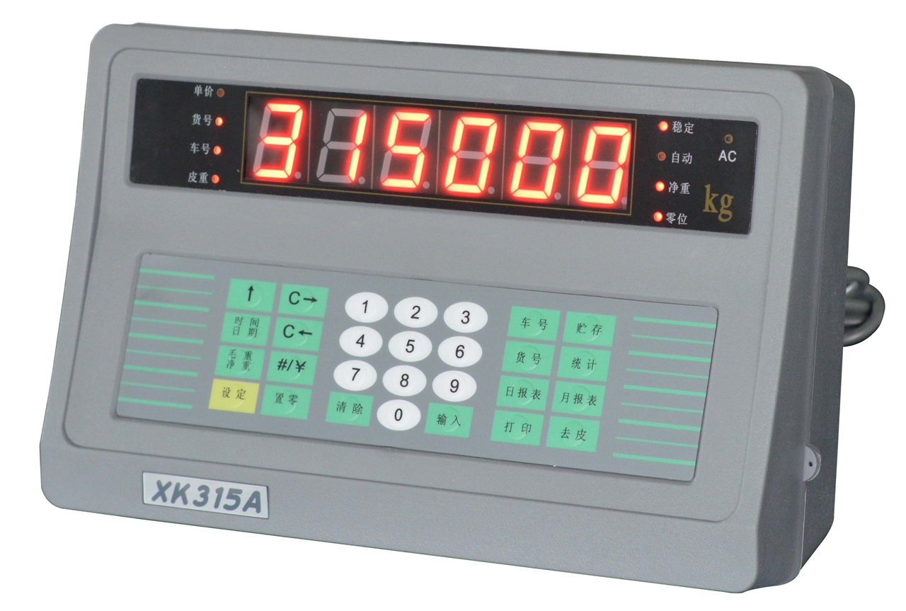 Shanghai MMS XK315A6 platform scale instrument car scale electronic loadometer weighing display controller XK315A