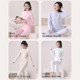 Girls' Thermal Underwear Two-Piece Set, Children's Autumn and Winter Half-Turtleneck Base Layer Set, Kids' Winter Thermal Tops and Pants, Cotton