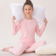 Girls' Seamless Thermal Underwear, Children's Base Layer Tops and Bottoms, Autumn and Winter Home Wear for Older Girls