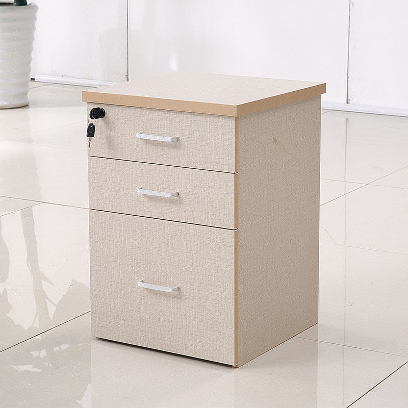 BUYDE desk bottom cabinet drawer with lock locker file cabinet to collect wooden office cabinet