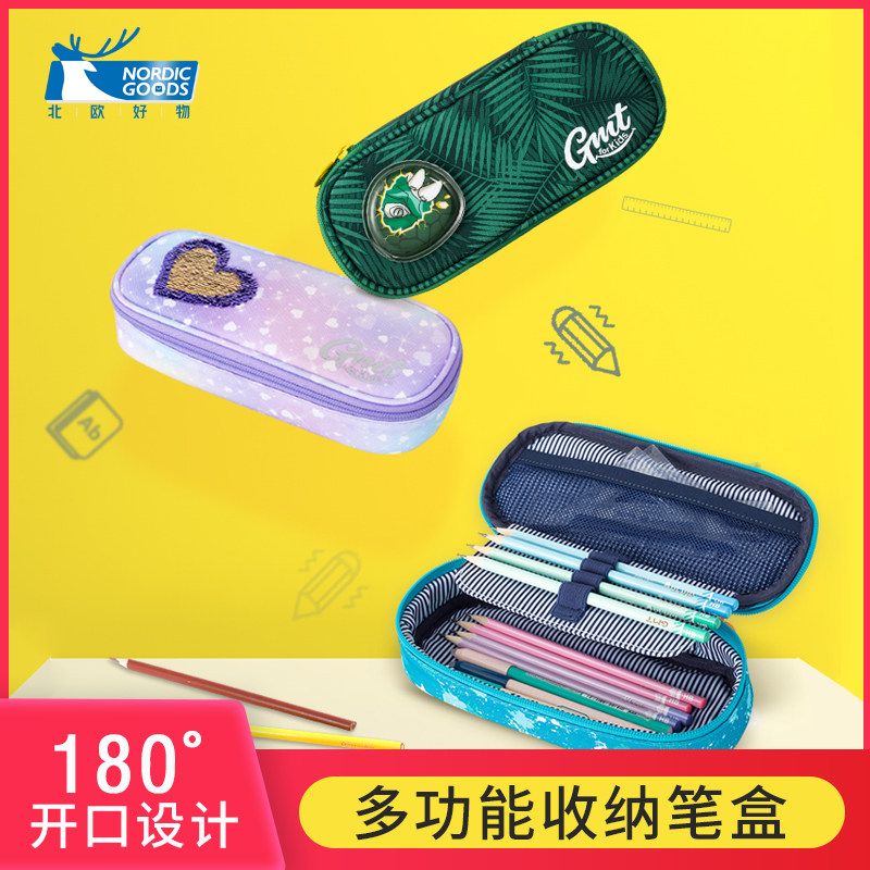 Norwegian gmt for kids2021 new popular pen bag small crowdsourced large capacity male and female student stationery bag