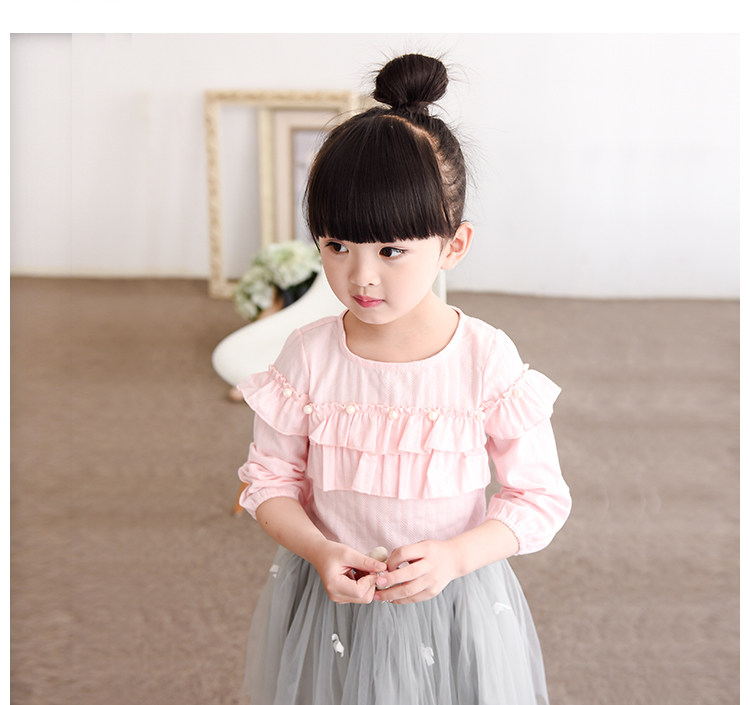 Chemise fille à manche longue - Ref 2086242 Image 13