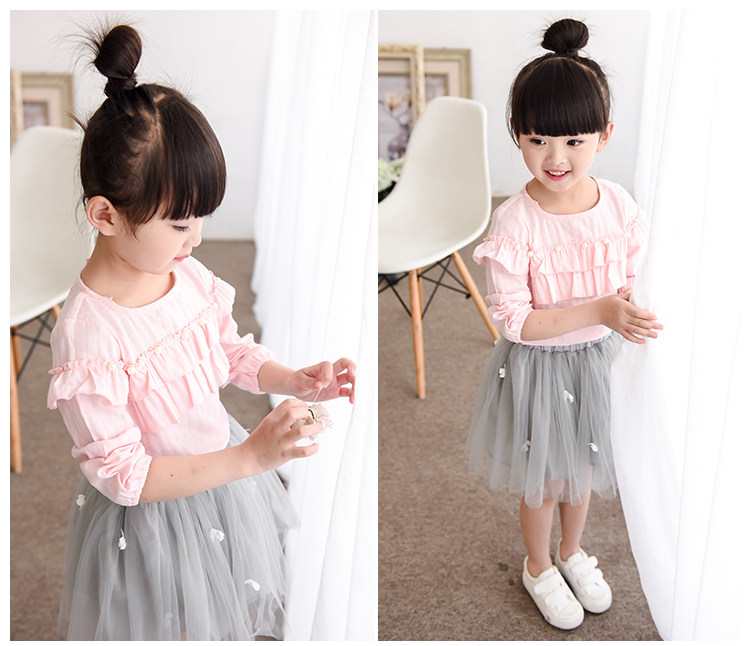 Chemise fille à manche longue - Ref 2086242 Image 16