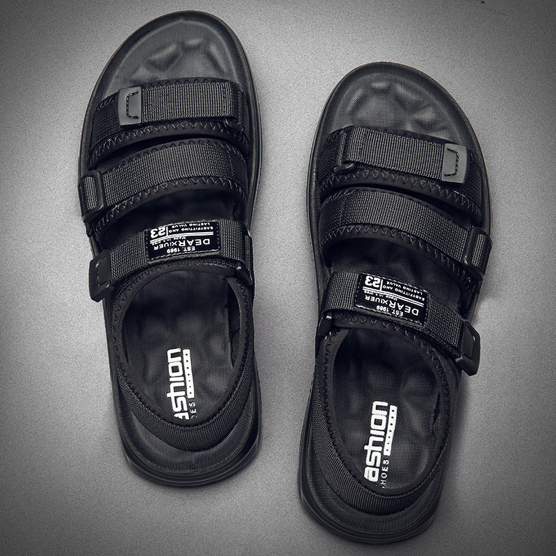 Men's Sandals Men's 2022 Summer New Trend Joker Sports Leisure Soft Bottom Vietnam Beach Sandals and Slippers Men