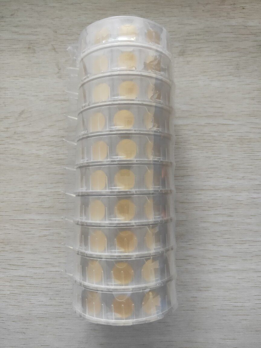 Gold electrode crystal oscillator chip crystal control sheet 103264 monitor crrystal 6MHz 6 trillion