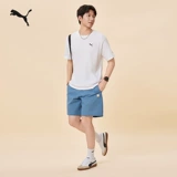 Puma, хлопковая летняя спортивная футболка с коротким рукавом для отдыха