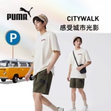 Puma, летние спортивные шорты, штаны, свободный прямой крой