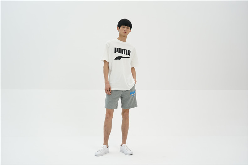 PUMA Hummer Official Liu Yuran Áo thun nam tay ngắn Downtown 579112 - Áo phông thể thao áo ba lỗ nam the thao