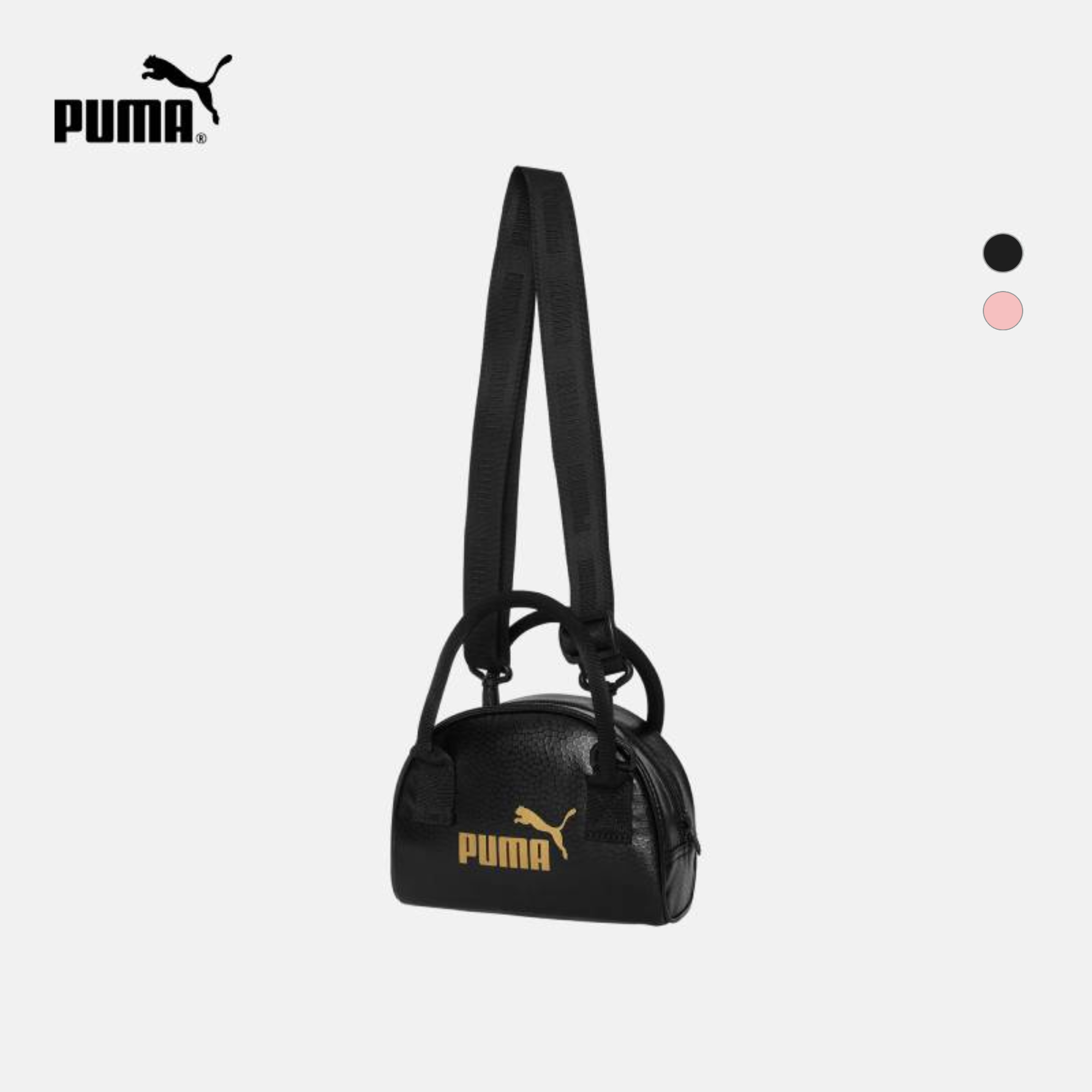 PUMA Puma official women's leisure retro single shoulder handbag CORE UP 078308