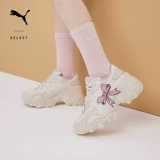 Puma, высокие туфли, обувь на платформе с бантиком для отдыха