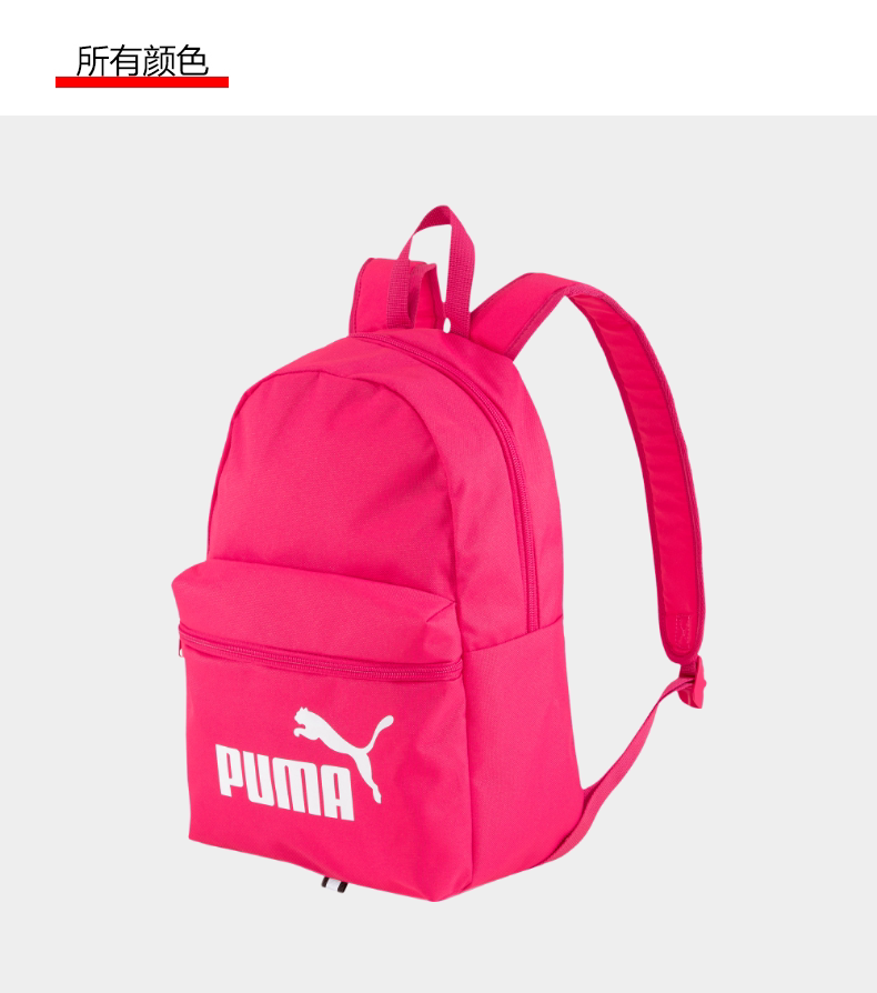 PUMA彪马官方正品 新款儿童学生双肩背包书包 PHASE 075488
