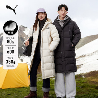 【百亿补贴】拒水600蓬80绒长款鸭绒羽绒男女PUMA彪马官方 693528