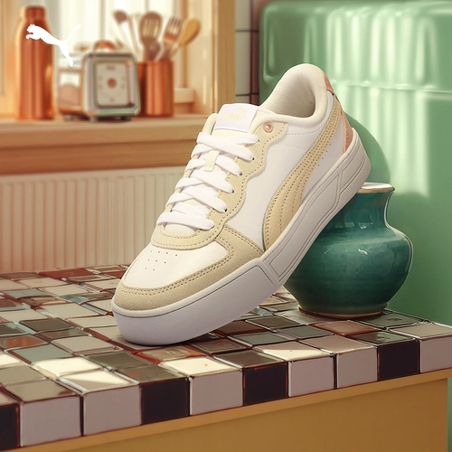 Puma, классическая обувь на платформе, высокие теннисные кроссовки для отдыха