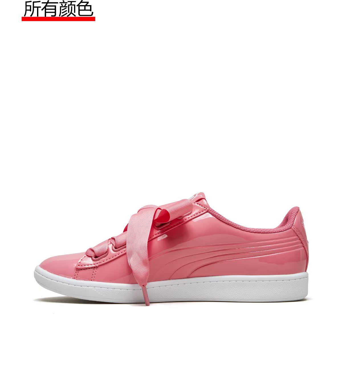 PUMA Hummer chính thức xác thực Phụ nữ giày thể thao bằng da cắt thấp bằng sáng chế Vikky 366086 - Dép / giày thường giày thể thao trẻ em
