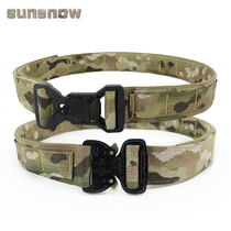 (Sun Snow) ceinture tactique à boucle magnétique allemande Fidlock Autrichelpin boucle cobra 38MM