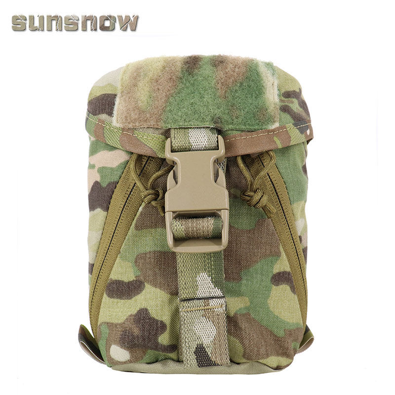 (Solar Snowy) Tactical Medical Package MOLLE MISCELLANEOUS BAGS IFAK POUCH Army fan expansion of the attached package