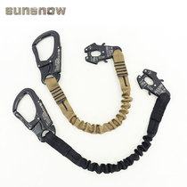 (Made by Sun Snow) Aircraft rappelling safety rope CetaceaOperatorsRetentionLanyard