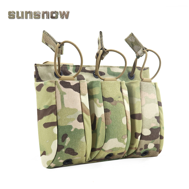 (Solar Snowy) SS Precision Pouch Triple kit Tactical Vest Accessories Bag Day Snow-Taobao