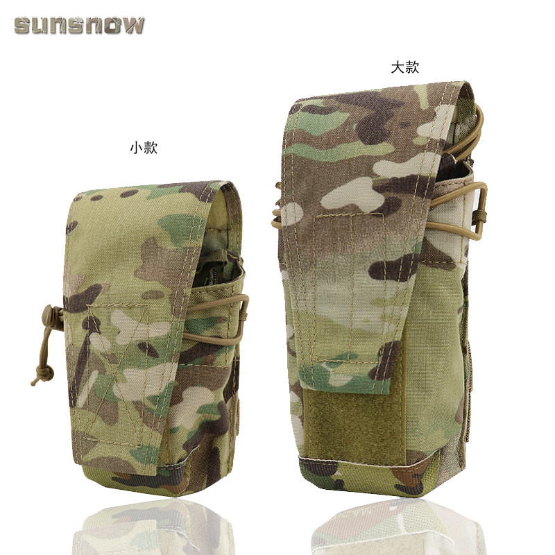 (Solar Snowy) CP 067 5 56 7 62 and 152 MBITR POUCH camouflak Radio Package