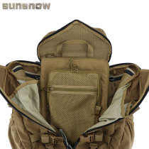 (Made from Sun Snow) Imported fabric backpack with built-in computer bag tactical laptop bag and internal expansion bag