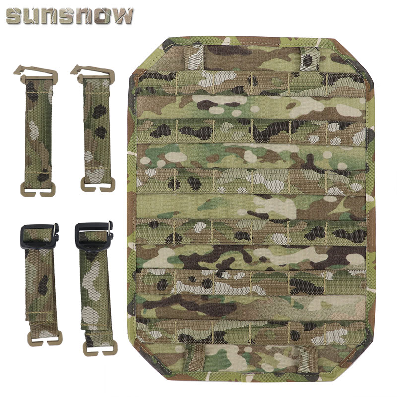 (Solar Snowfall) TAD Control Pane Back Plate Shoulder Bag Expansion Board MOLLE Expansion Board
