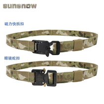 (Sun Snow)Fidlock Magnetic Buckle Quick Release Belt Austrialpin Cobra buckle belt 25MM