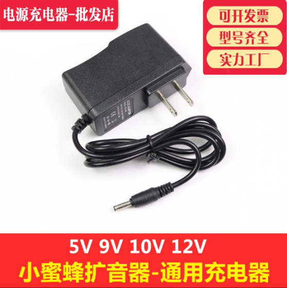 Little Bee amplifier charger 5V intercom 9V universal charging cable teacher-specific 10V waist microphone