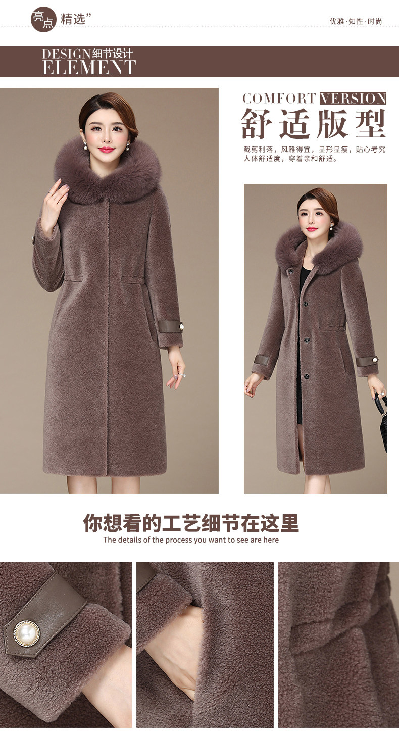 Manteau de fourrure femme - Ref 3172802 Image 8