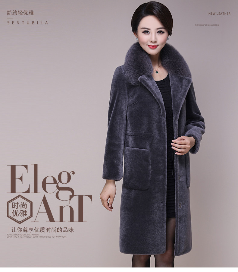 Manteau de fourrure femme - Ref 3173540 Image 7