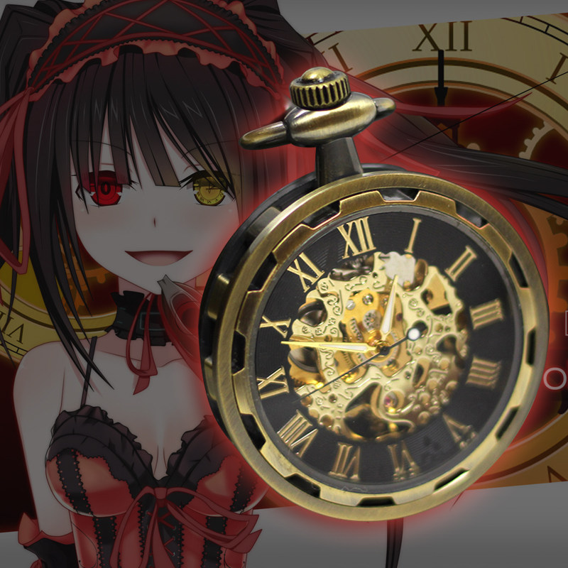 fate Sadeki Saki Crazy three carved Emperor sixteen nights Natsume Rem soldier captain anime peripheral mechanical pocket watch watch