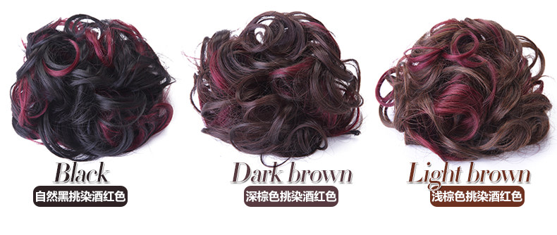 Extension cheveux - Chignon - Ref 235190 Image 25