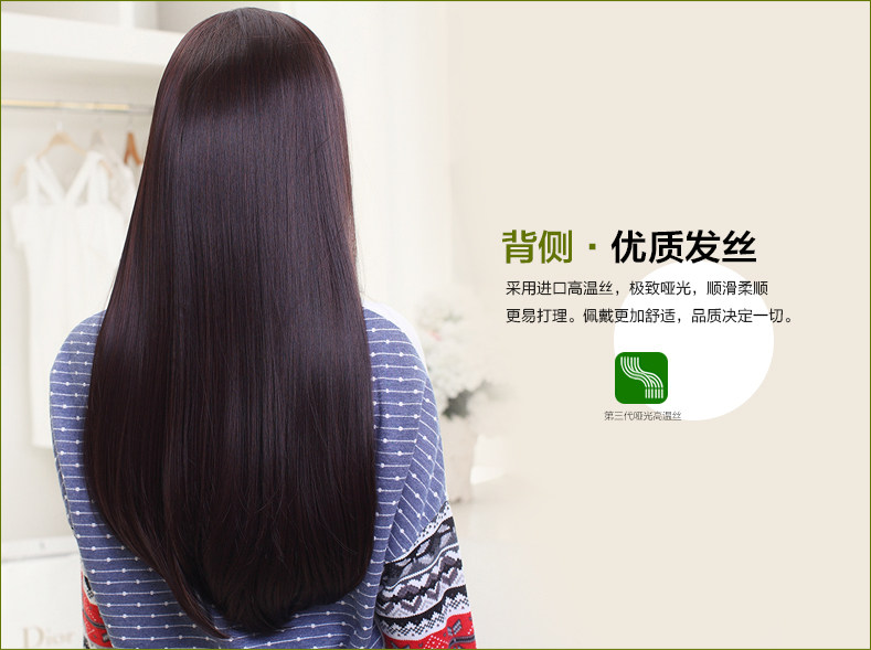 Perruque Long cheveux raides - Ref 2613396 Image 14