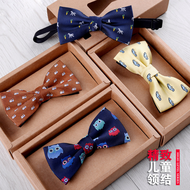 Children's bow tie boy bow tie shirt bow tie primary school kindergarten children performance school uniform bow tie British style