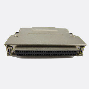 Taiwan Menglesite SCSI connector 68 core iron shell plug DB type female head screw crimping wire scsi head