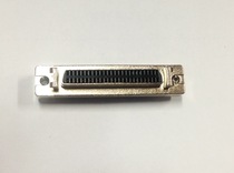 SCSI connector 50PIN 180-degree straight foot DB type female seat welded plate type connector