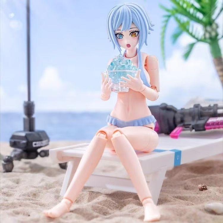 In Stock Nuclear Matrix Assembly Model Machine Girl Vivian Swimsuit Assembly Model with Bonus