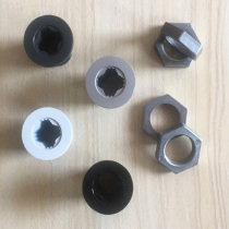 Aluminum alloy mushroom head clothing store display rack embedded parts shoe wall embedded parts Fashion shoe rack Shoe pallet base