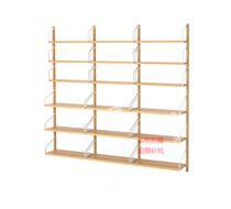 Shoes in the island simple modern Wall childrens shoes women shoes shoes frame steel wood combination shoes display rack
