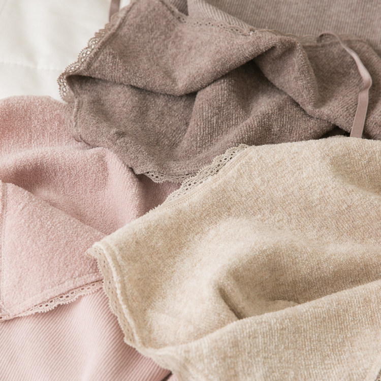 00 days silk cotton plus fleece loop autumn and winter lace lace camisole women's heat jacket women's bottoming shirt