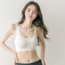 Japanese 0 Feeling Sleep Bra Without Mark for Women Summer No steel ring Vest Style Poly Comfort Sports Bra