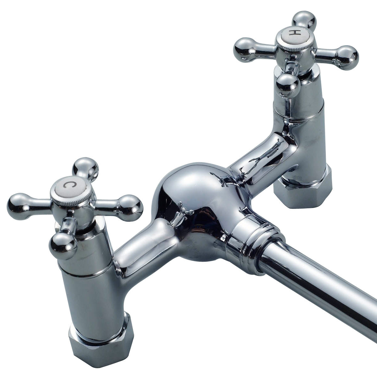 seloogʱ��ȫͭ˫����ǽʽ����ˮ��ͷS1100121-1