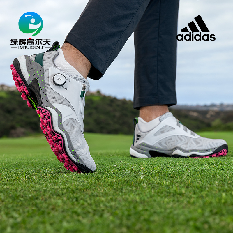Adidas Adidas Golf Shoes Men's New Codechaos Boa Breathable Waterproof Sports Shoes