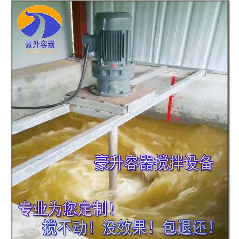 Boneng BLD09-11-750w380v220v dosing mixer with reducer medicine mixer sewage tank