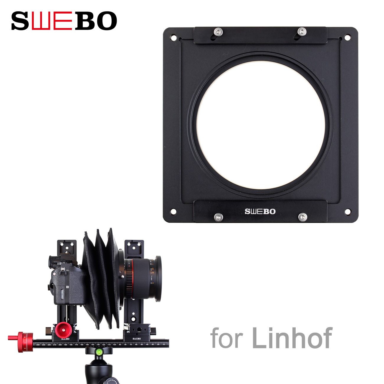 SWEBO modular micro-monorail to Lin Haf mouth Building block micro-monorail system adapts to Lin Haofu lens board