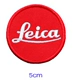 Leica logo logo băng đeo tay băng vải / nhãn dán quần áo / thêu tiêu chuẩn / nhãn / nhãn dán Chương thêu Velcro