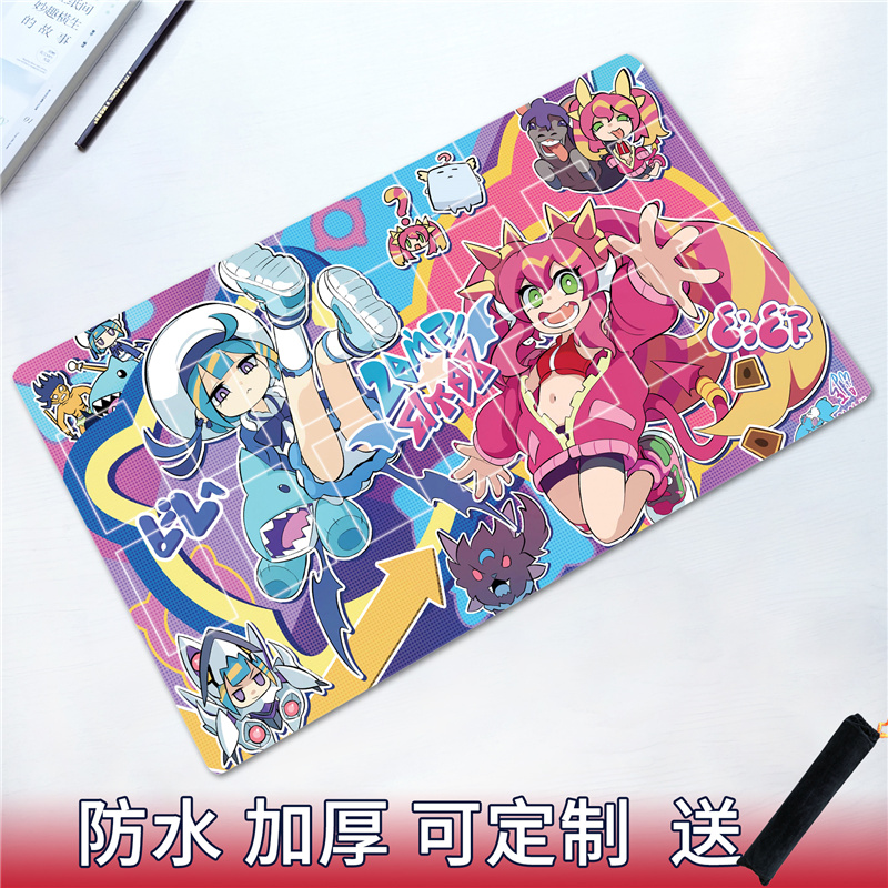 Game King Ka Pad Live Gemini Devil Card Pad Single Duel Plate Tcg Rubber Table Tour Pad Customized Diy