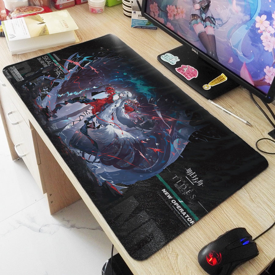 Tomorrow Squared Boat Skati Slide Rat Pad Secondary Meta Desk Card Pad Oversized Desk Mat Computer Keyboard Mat Diy Customize